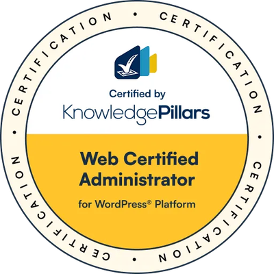 Web Certified Administrator for WordPress